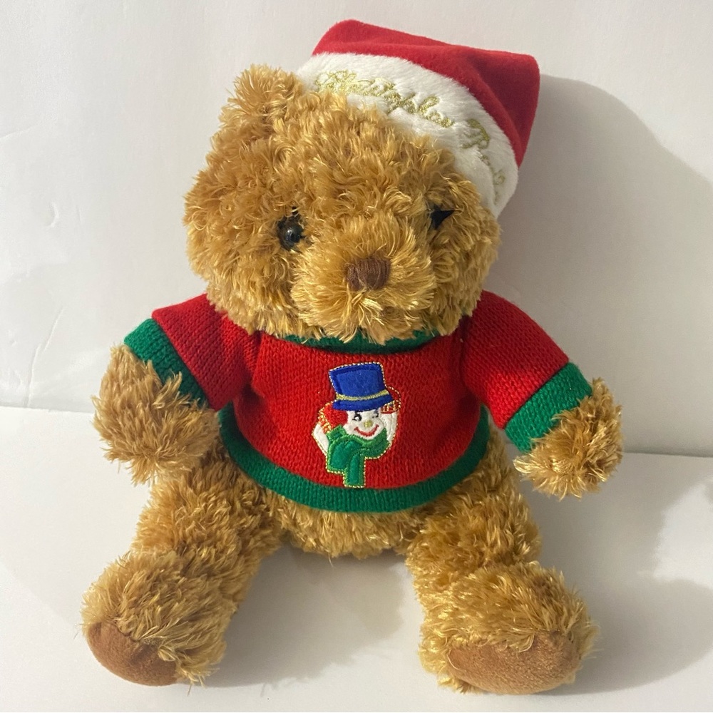 Christopher Radko 2004 Galerie Au Chocolat Christmas Teddy Bear Plush RARE